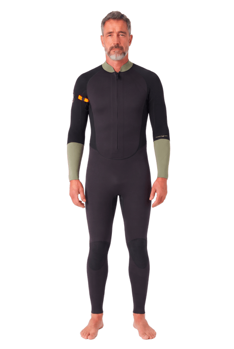 3/2 Dual Zip - Combinaison Longe Cote Homme#SteamersOcean Step
