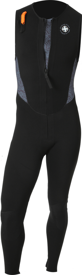 3/2 LONGJOHN Optimizer Front Zip Men#Long JohnOcean Step