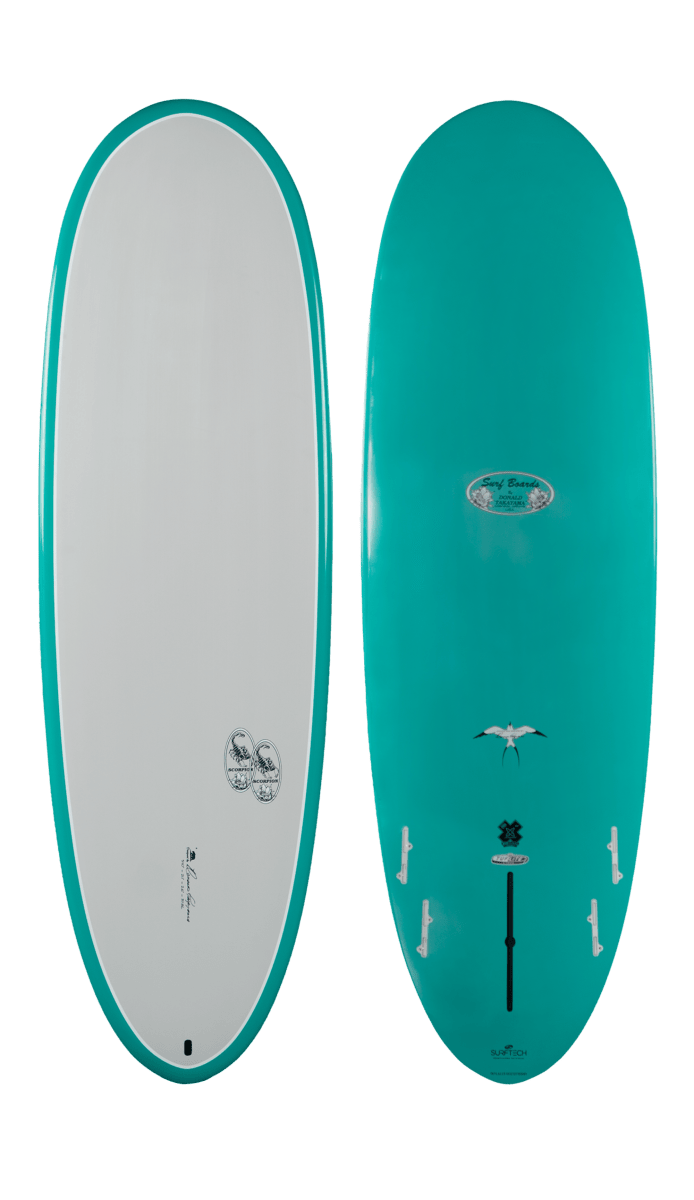 5'10" Takayama Scorpion 2 Tuflite V - Tech FCS II - Planche Surf MidlengthFunboard / HybrideSurftech