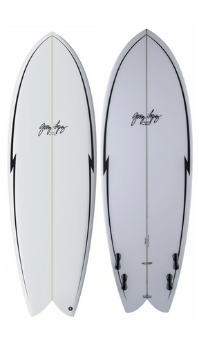 5'4" Gerry Lopez Something Fishy Fusion HD FCS II - Planche Surf FishFishSurftech