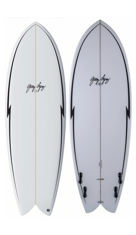 5'4" Gerry Lopez Something Fishy Fusion HD FCS II - Planche Surf FishFishSurftech