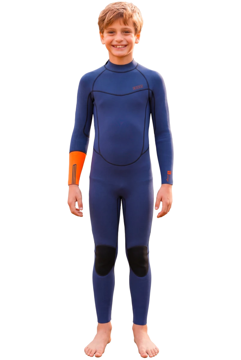 5/4/3 Pioneer - Zip Dos L/S Combinaison Surf GarçonSteamersMdns