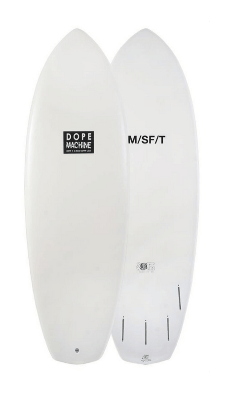 5'6" Misfit Dope Machine SW Futures - Planche Surf HybrideFunboard / HybrideSurftech
