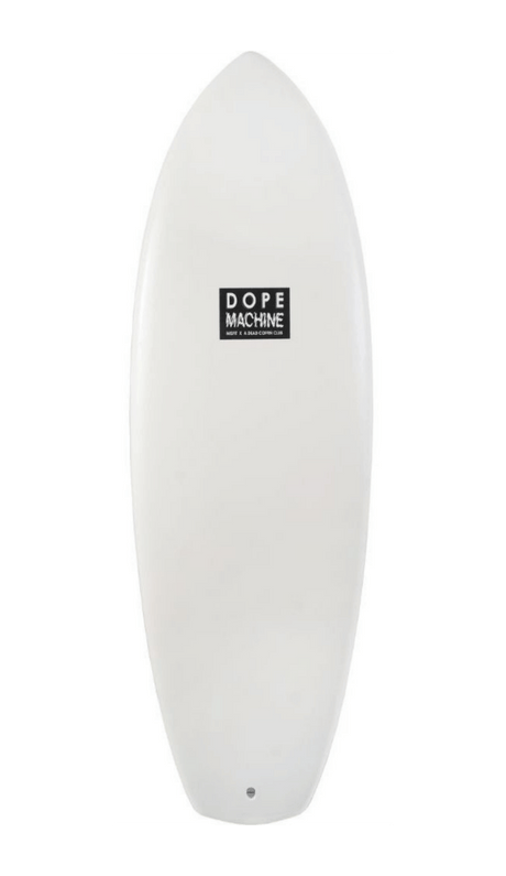 5'6" Misfit Dope Machine SW Futures - Planche Surf HybrideFunboard / HybrideSurftech