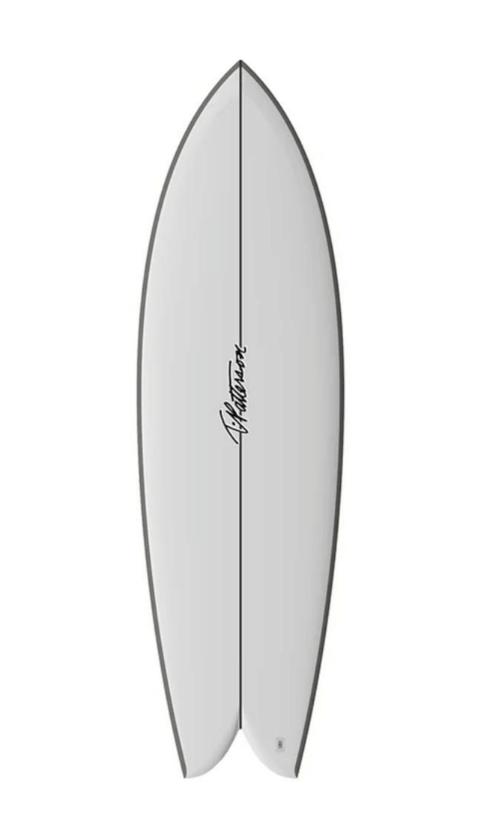5'8" Timmy Patterson Devil Fish Fusion HD Futures - Planche Surf FishFishSurftech