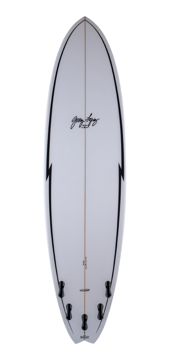 7'11" Gerry Lopez Little Darlin FusionPoly FCS II - Planche MidlenghtFunboard / HybrideSurftech