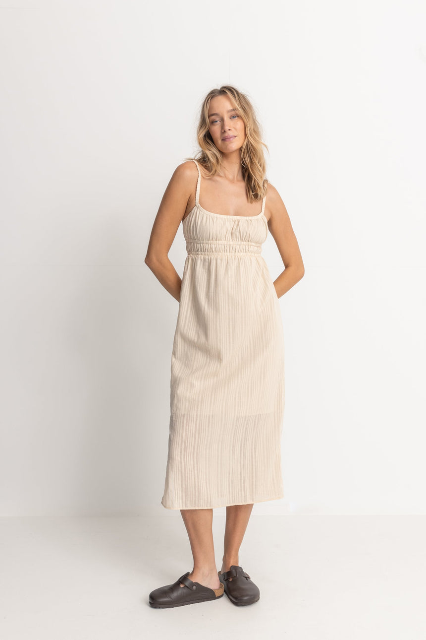 Linea Babydoll Robe Mi-Longue Femme