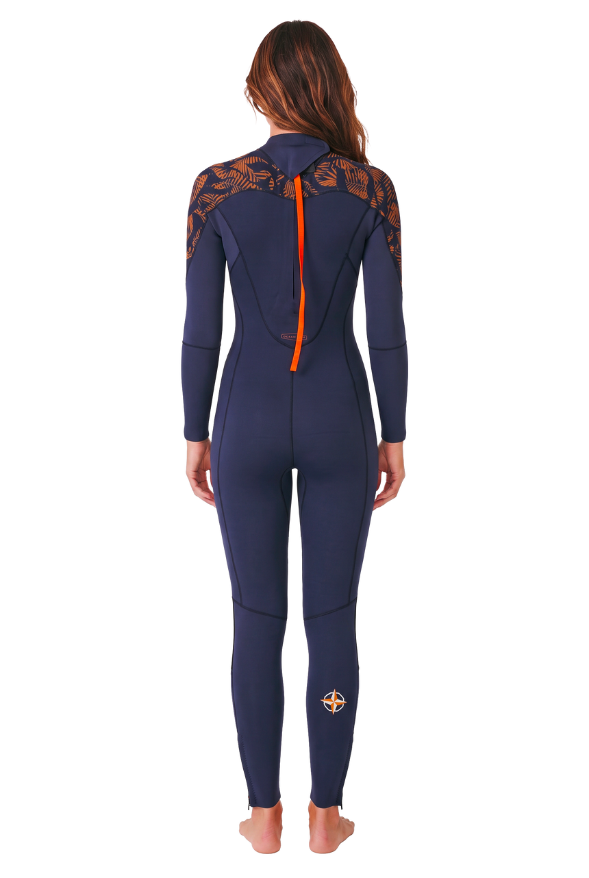 4/3 Dual Zip Full Suit - Women's Long Coast Wetsuit