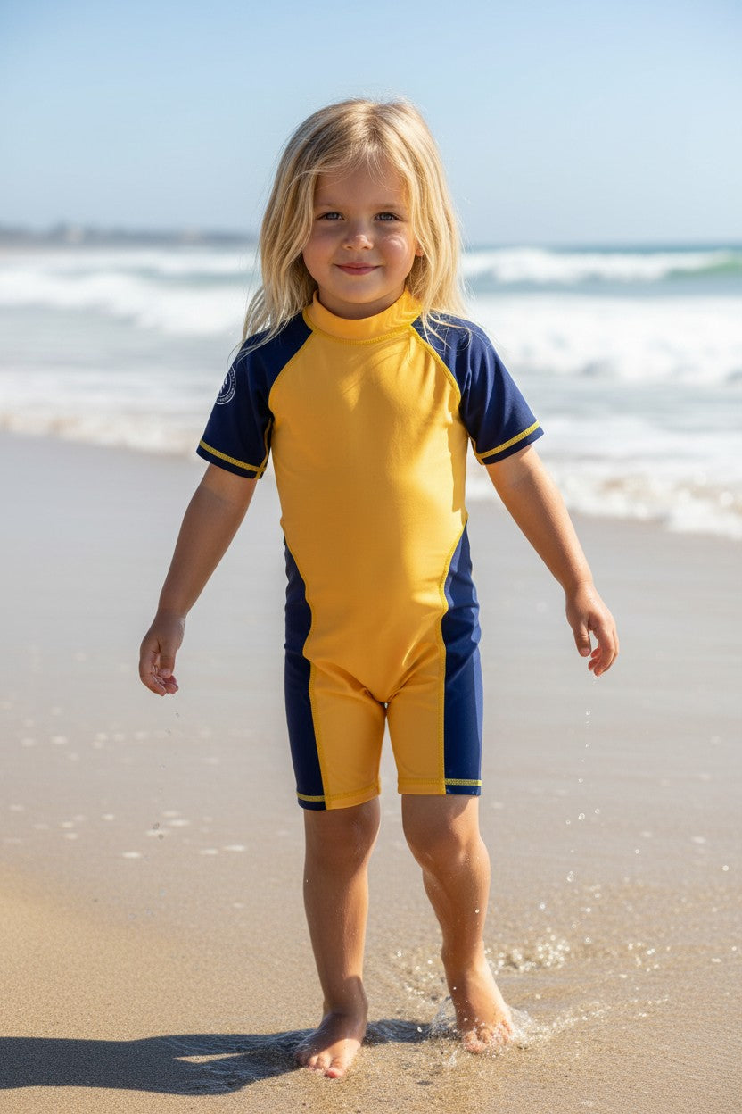 Colorblock - Shorty S/S UPF 50 Lycra Surf Bébé