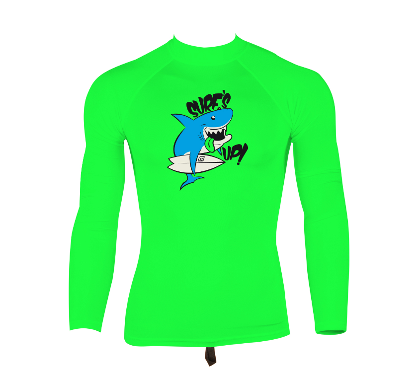 Logo - Lycra L/S UPF 50 Surf Kind