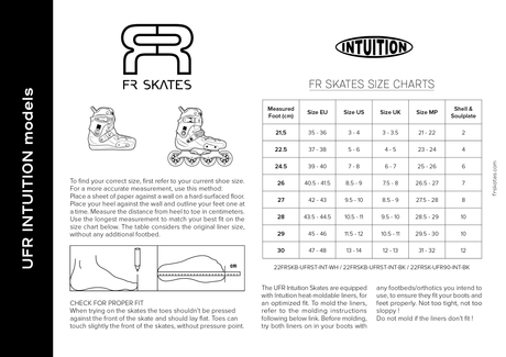 UFR 80 Intuition - Roller En Ligne Freeskate
