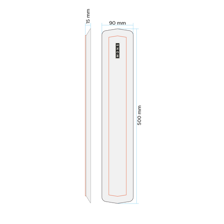 Stem Traction - 1 Piece Surf Pad