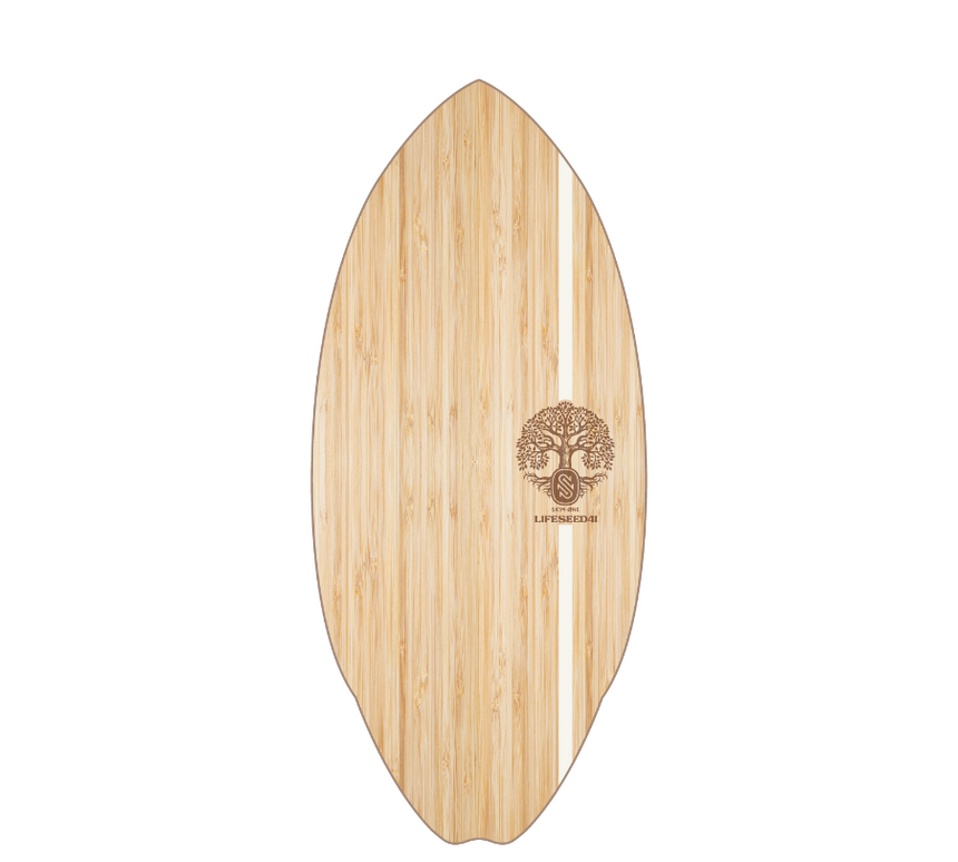 Torn Series Fiberglass Wood 41 Tavola Da Skimboard