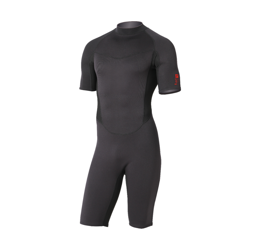 2/2 Shorty Stamiina Flatlock - Combinaison Surf Homme