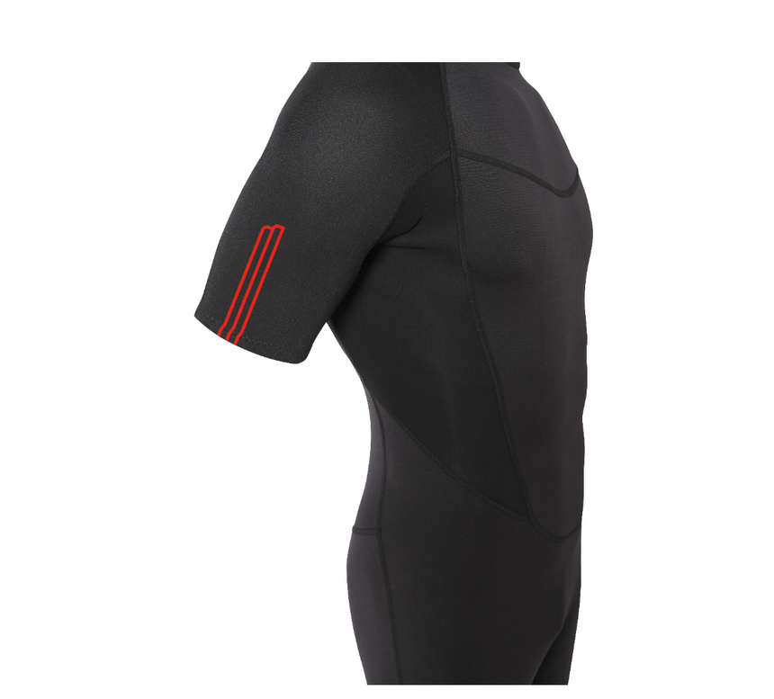 2/2 Shorty Stamiina Flatlock - Combinaison Surf Homme