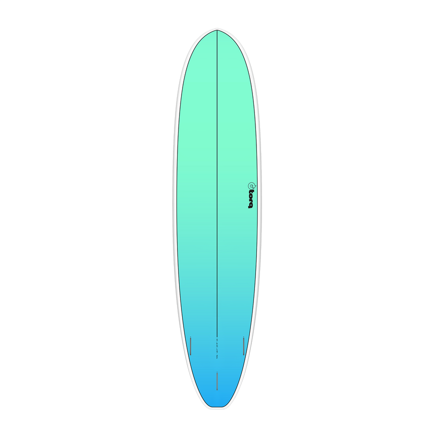 Fun V+ Tet Retro Fade White Rail 8'2" - Funboard Surfboard