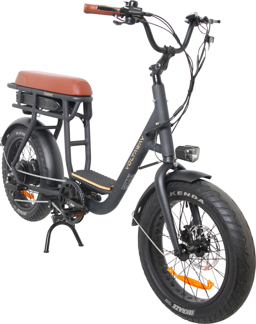Voltaway Twinnee Bicicleta Eléctrica Doble Negra