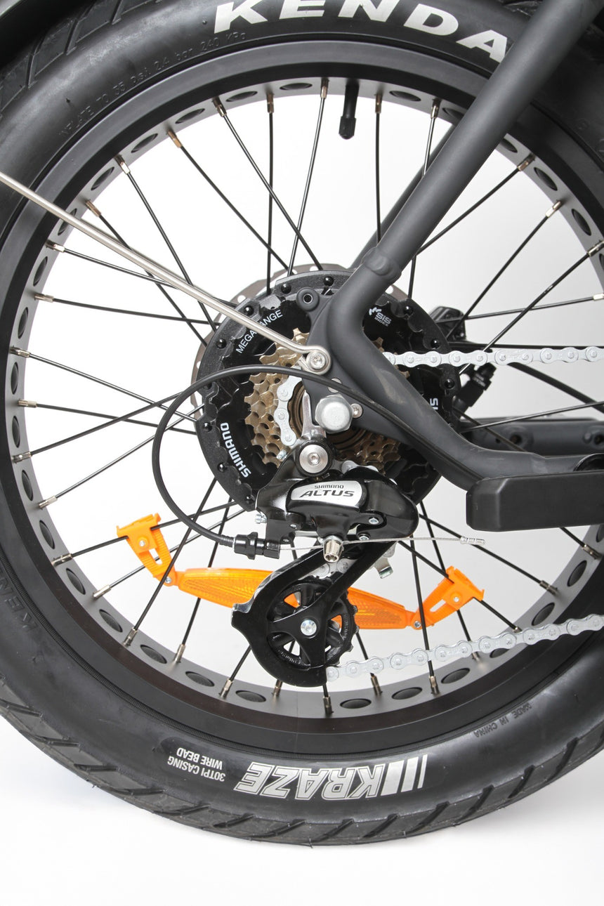 Voltaway Twinnee Bicicleta Eléctrica Doble Negra