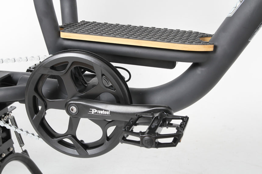 Voltaway Twinnee Bicicleta Eléctrica Doble Negra