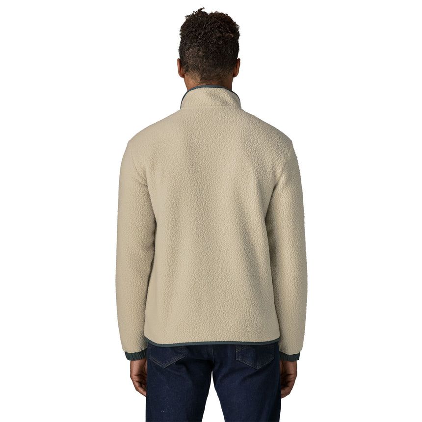 Retro Pile Patch Jacket - Veste Polaire Homme