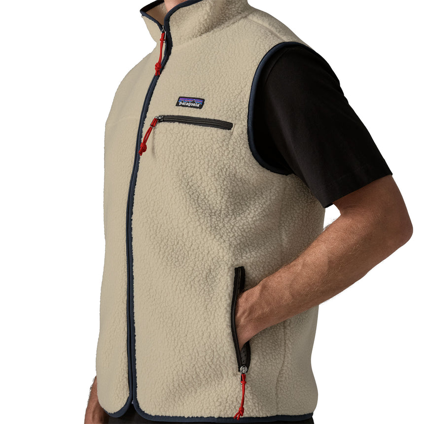 Retro Pile Vest - Veste Polaire Sans Manches Homme