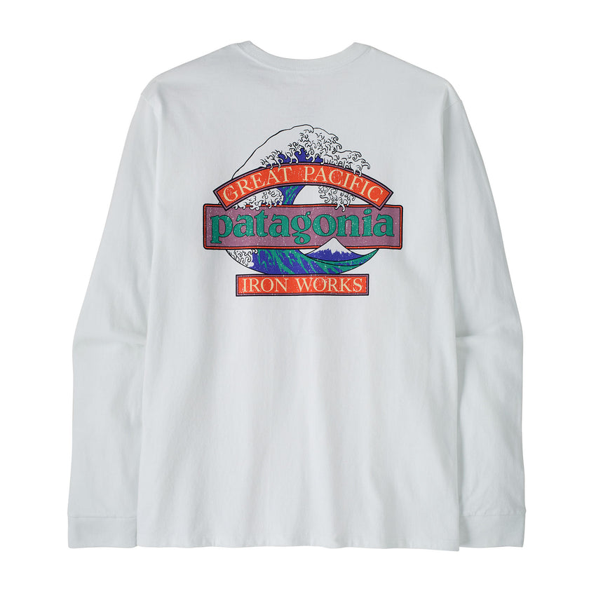 L/S Great Waves Responsibili Tee - T Shirt Manches Longues Homme