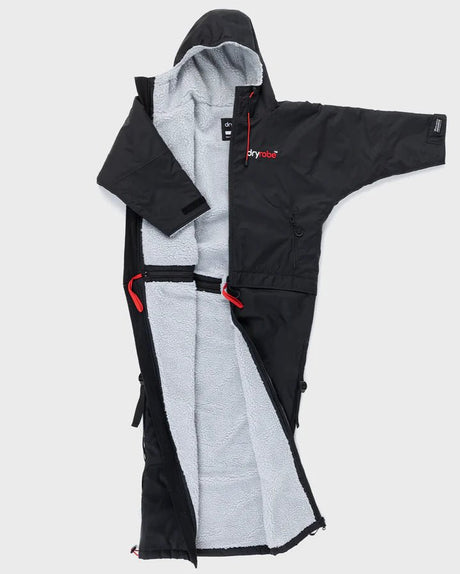 Adapt - Poncho Impermeable Zippé Pour Adulte En Fauteil Roulant NoirPonchosDryrobe
