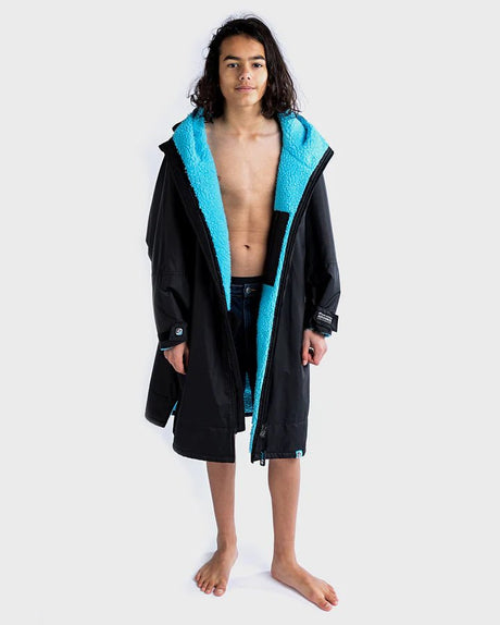 Advance Kids Changerobes - Poncho Impermeable Enfant Noir / BleuPonchosDryrobe