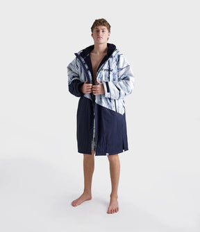 Advance - Poncho Impermeable Zippé Adulte Manches Longues BleuPonchosDryrobe