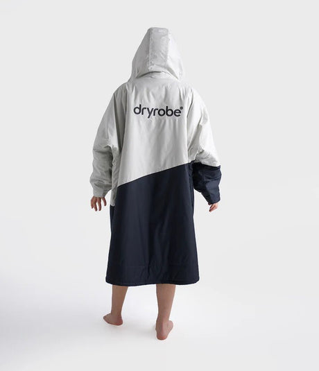 Advance - Poncho Impermeable Zippé Adulte Manches Longues Gris/CitronPonchosDryrobe