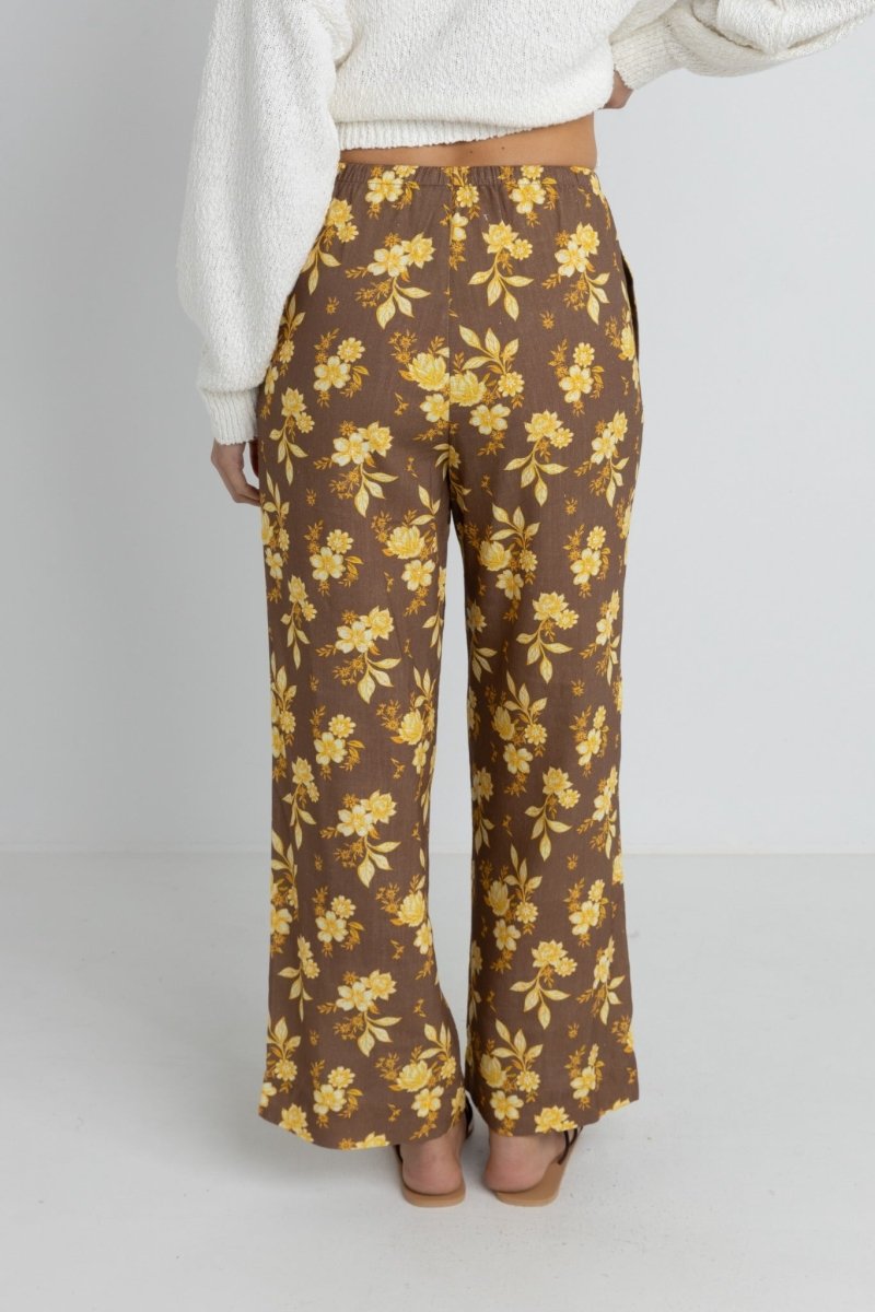 Anika Floral Drawstring - Pantalon FemmePantalonsRhythm