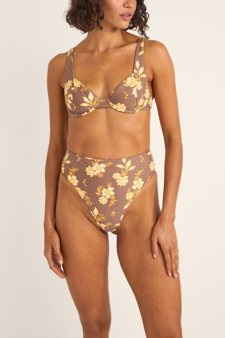 Anika Floral Panelled Underwire - Haut de Maillot FemmeMaillots De BainRhythm