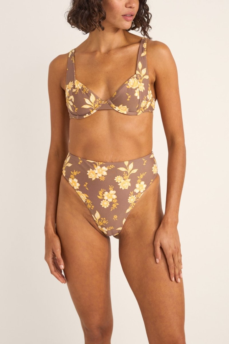 Anika Floral Panelled Underwire - Haut de Maillot FemmeMaillots De BainRhythm