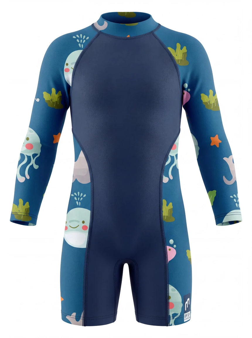 Baby Shorty Girl L/S - Lycra Surf Bébé FilleLycrasMdns