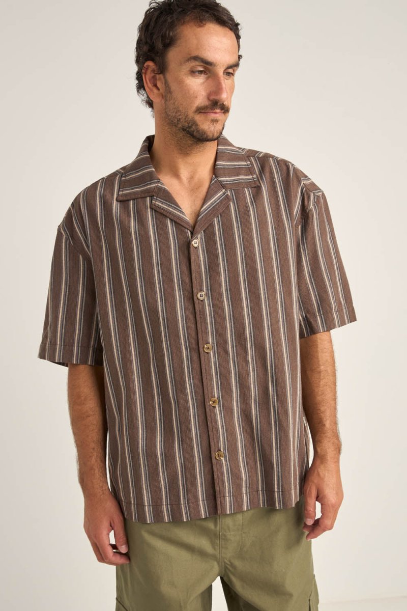 Baja Relaxed Stripe - Chemise HommeChemisesRhythm