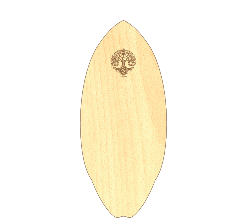 Bamboo/Wood Fiberglass 41 - Planche De SkimboardSkimboardsSkim One