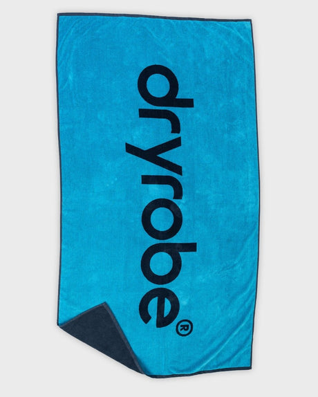 Beach Towel - Serviette De Plage Bleu Noir CamoServiettesDryrobe