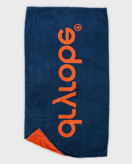 Beach Towel - Serviette De Plage Orange BleuServiettesDryrobe