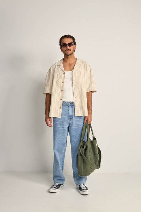 Benny Relaxed Stripe - Chemise HommeChemisesRhythm