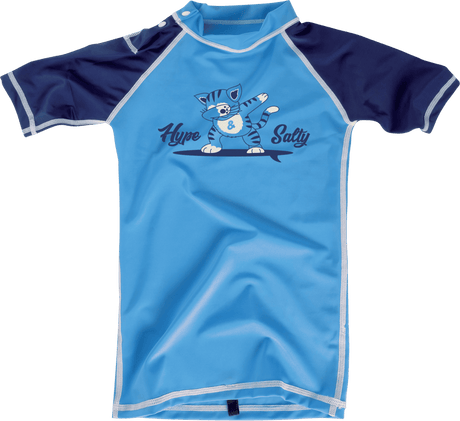 Bi-Color Design - Lycra S/S UPF 50 Surf EnfantLycrasMdns