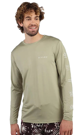 BIDAR Tee Shirt Manches Longues Homme#Tee ShirtsOxbow