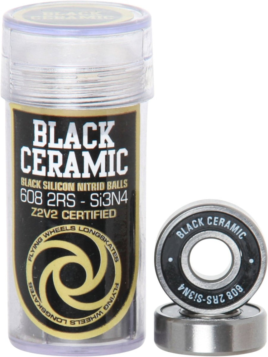 Black Ceramic - Roulement SkateSpecialFlying Wheels