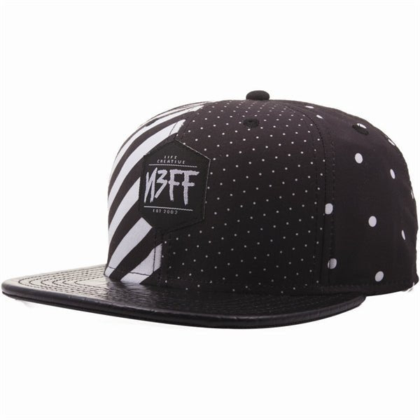 BLACK N WHITE CASQUETTE NEFFCasquettesNeff