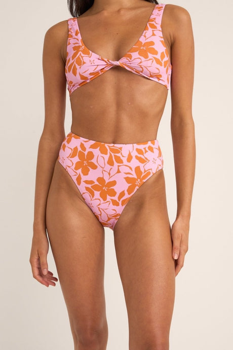 Bora Bora Floral Hi Waist - Bas de Maillot FemmeMaillots De BainRhythm