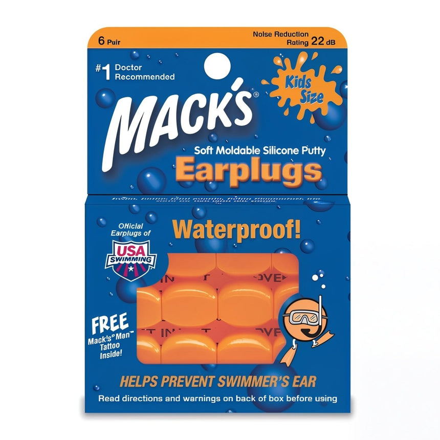 Bouchon d'oreilles Silicone enfantBouchons D'oreilleMack's