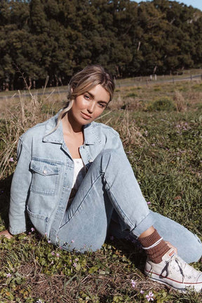 Boyfriend Denim Veste Femme#VestesRhythm