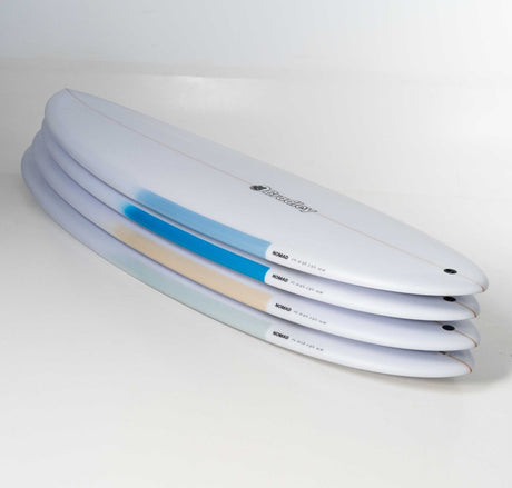 Bradley Nomad Fins Single + 2 FCS 2 x 3 - Mid LengthFunboard / HybrideBradley