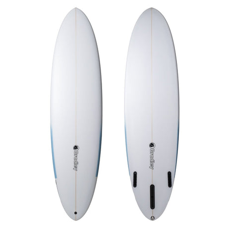 Bradley Nomad Fins Single + 2 FCS 2 x 3 - Mid LengthFunboard / HybrideBradley