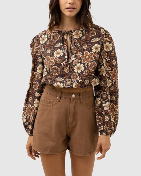 Cantabria Floral - L/S Top FemmeDébardeursRhythm
