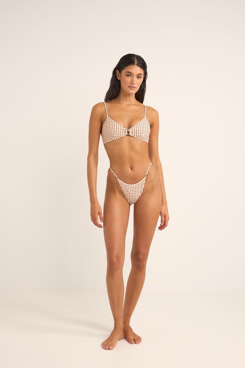 Chloe Check Adjustable Side Hi Cut St FemmeMaillots De BainRhythm